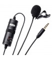 Microfon Ulanzi Tip Lavaliera Omnidirectionala 3.5 mm + Adaptor