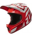 Mtb-Helmet Rampage Race Helmet Red/White