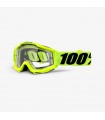 Ochelari 100% Accuri Enduro Moto Goggle Fluo Yellow - Clear Dual Lens