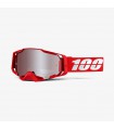 Ochelari 100% Armega Goggle War Red - Hiper Silver Mirror Lens