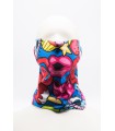 Masca / Bandana Imprimeu 3D Pentru Fata Model Multicolor